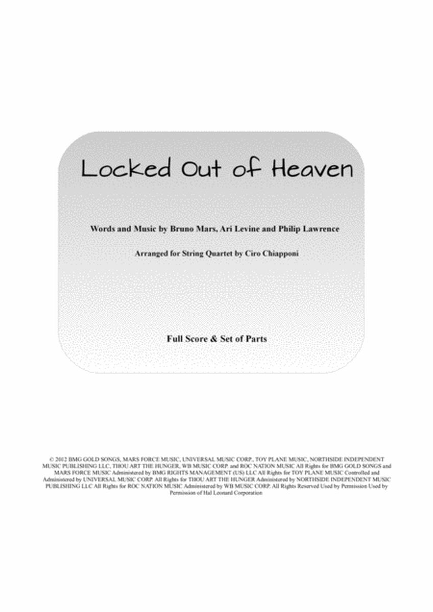 Locked Out Of Heaven image number null
