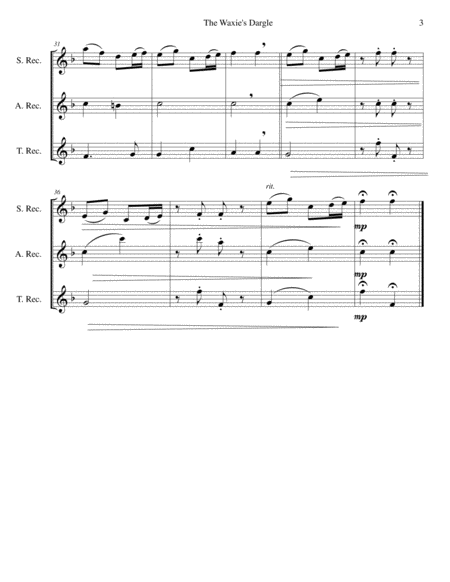 15 easy trios for recorder trio (soprano, alto, tenor) image number null