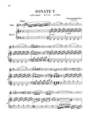 Book cover for Mozart: Six Sonatas, Volume II (Nos. 4-6)