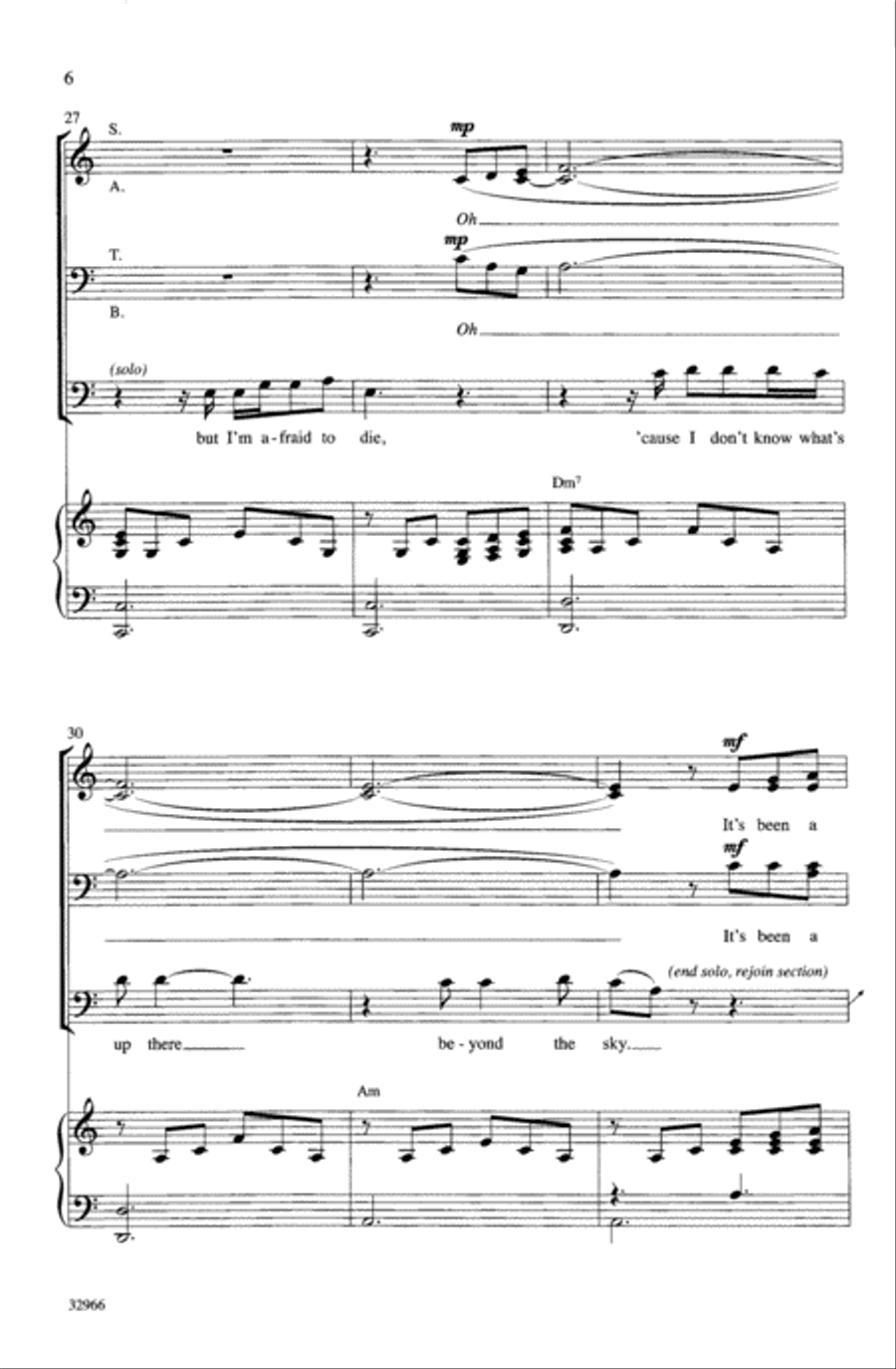 A Change Is Gonna Come Choir scores gallery preview page 4