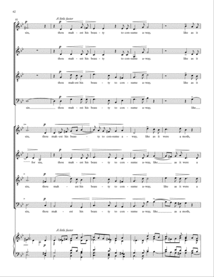 Songs of Farewell Divisi scores gallery preview page 78