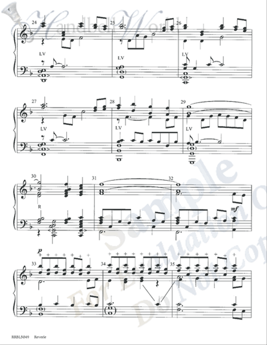 Reverie Reverie 5-Octaves scores gallery preview page 3