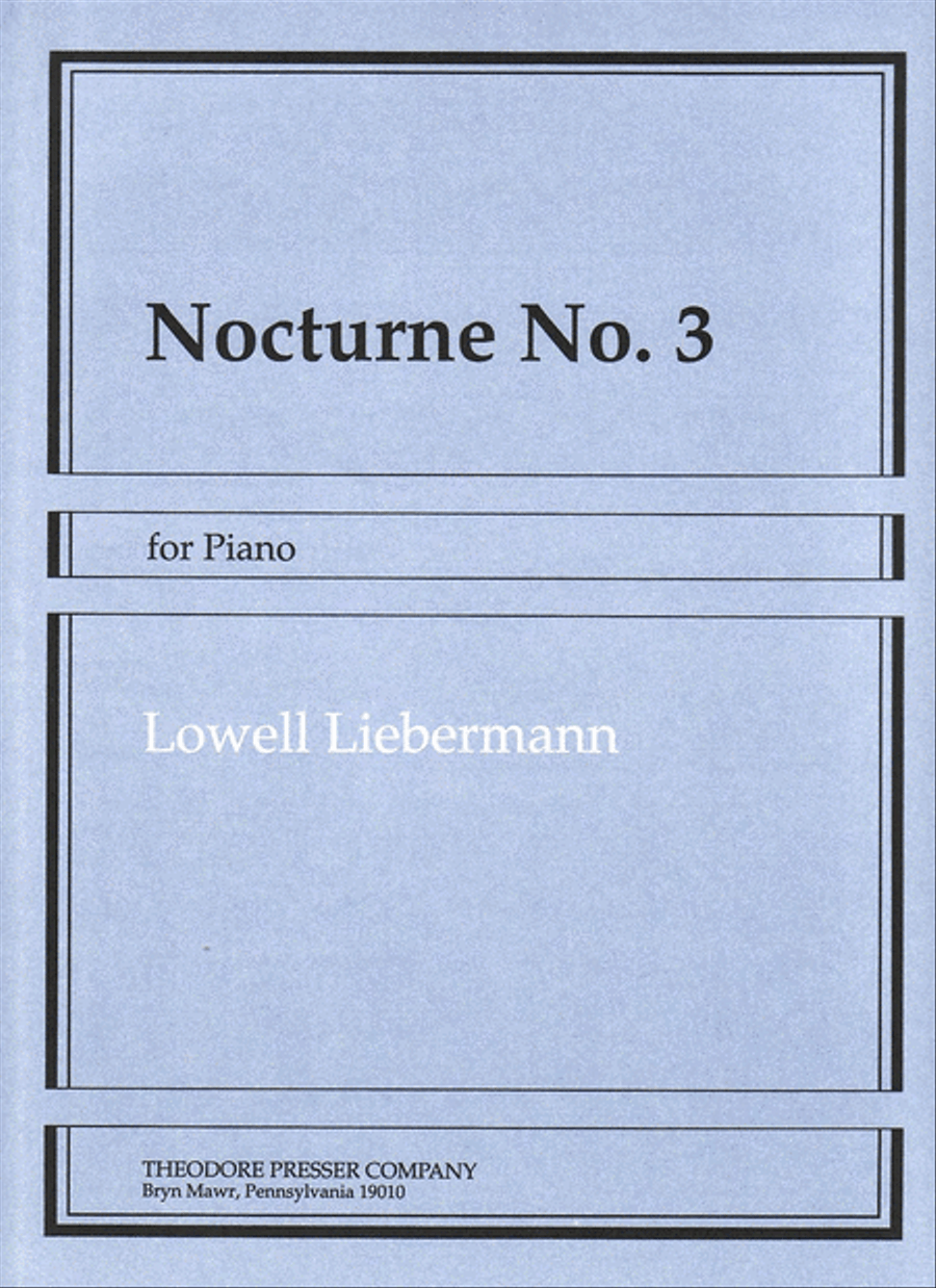 Nocturne No. 3 Chamber Music scores gallery preview page 1