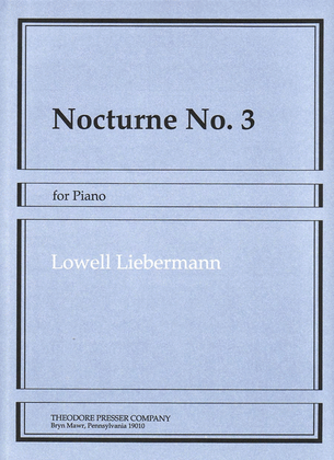 Book cover for Nocturne No. 3
