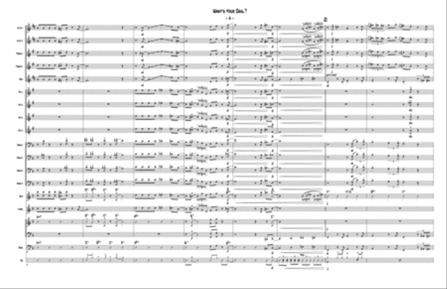 What's Your Deal? Jazz Ensemble scores gallery preview page 5