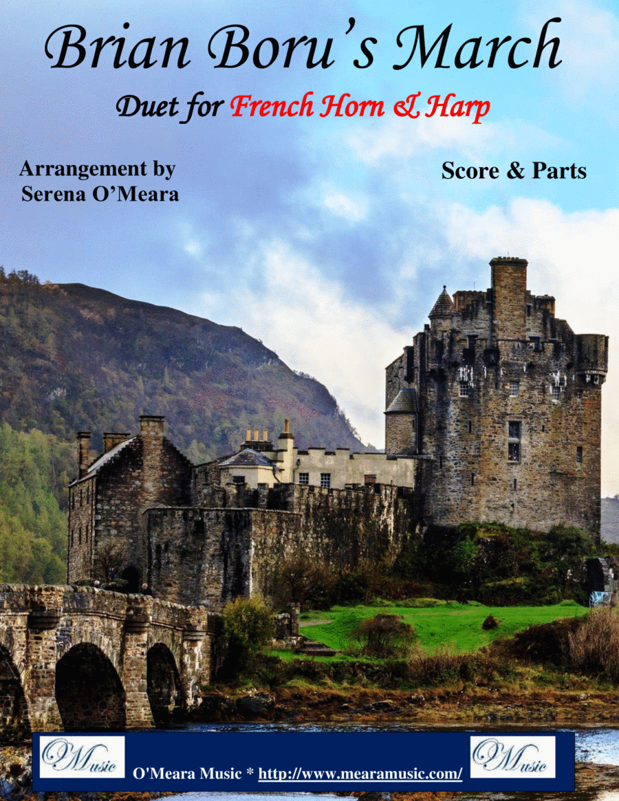 Brian Boru’s March, Duet for French Horn and Harp Horn scores gallery preview page 1