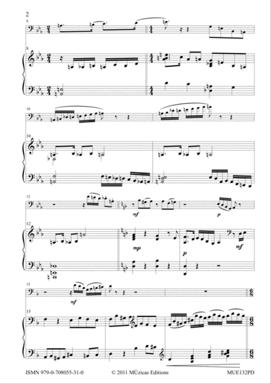 MUE 132 The Kite MUE 132 The Kite Woodwind Duet scores gallery preview page 6