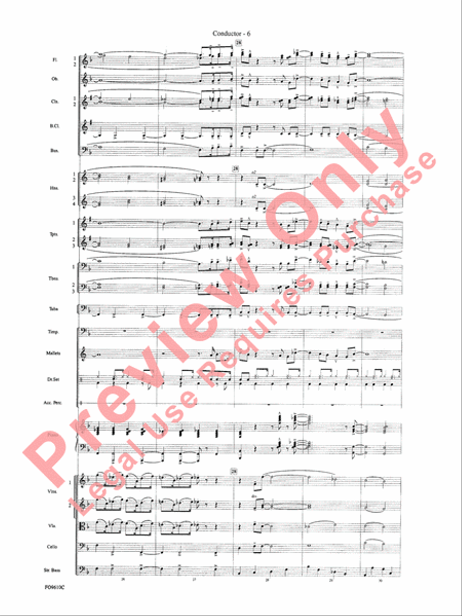 A Salute to the Big Apple Full Orchestra scores gallery preview page 8