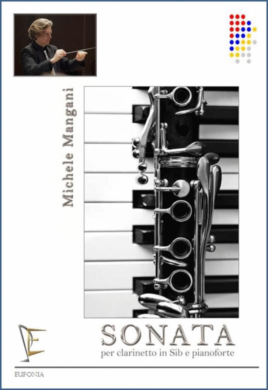 Sonata Clarinet Solo scores gallery preview page 1