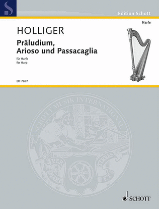Book cover for Preludes, Arias and Passacaglia