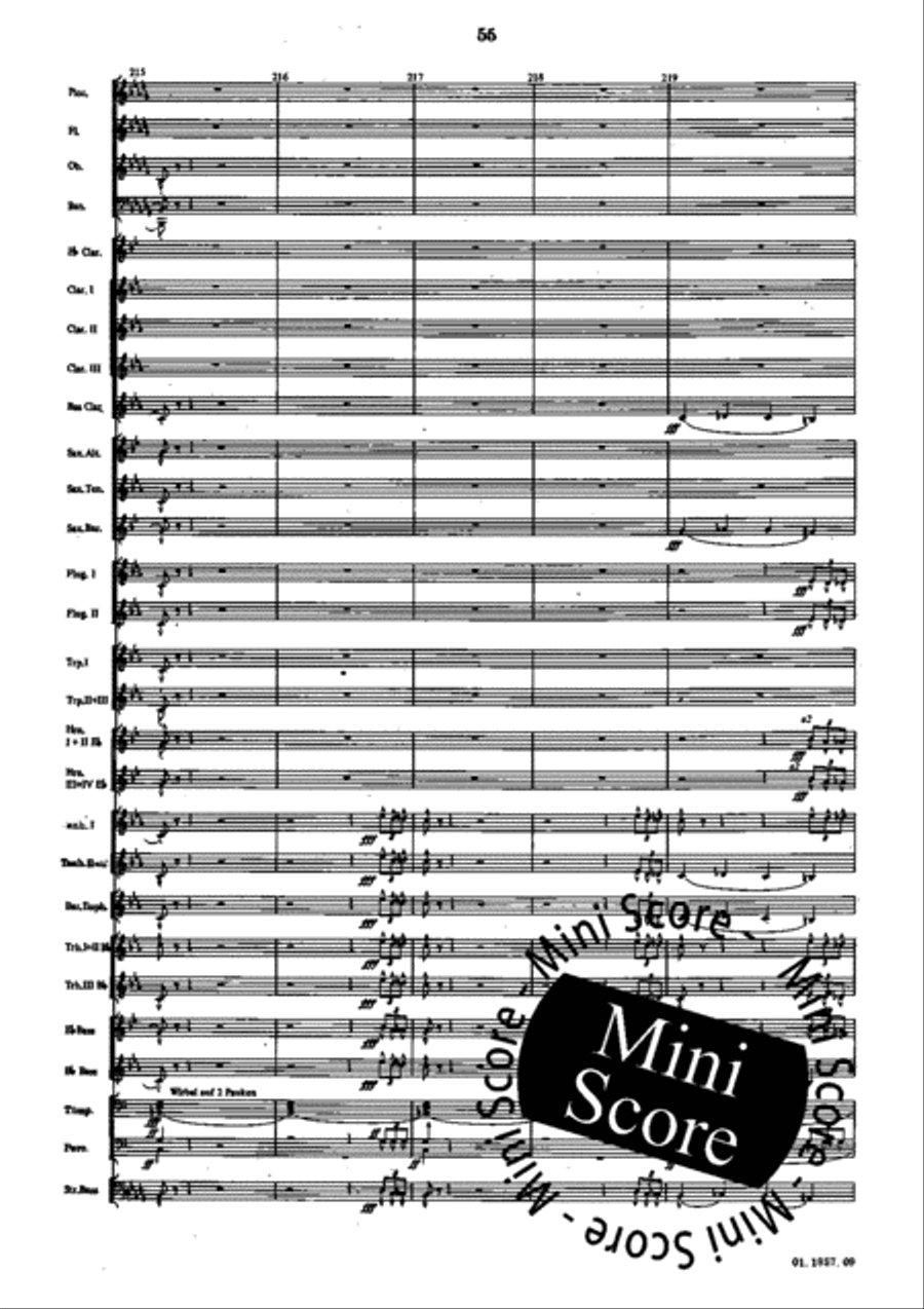 Evocazioni Evocazioni Concert Band scores gallery preview page 59