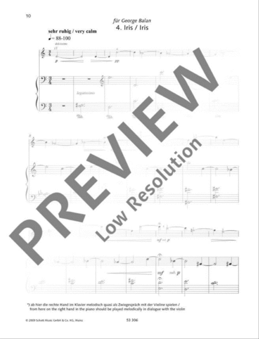 Musical Flowers (Klangblumen) Viola scores gallery preview page 11