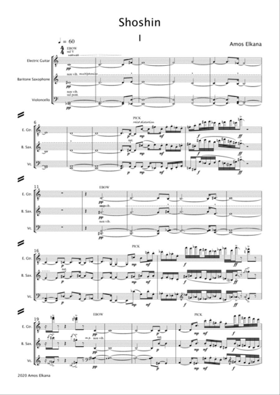 Shoshin - Score Only Score scores gallery preview page 3