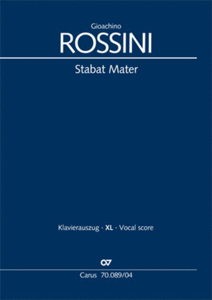 Stabat mater Choir scores gallery preview page 1