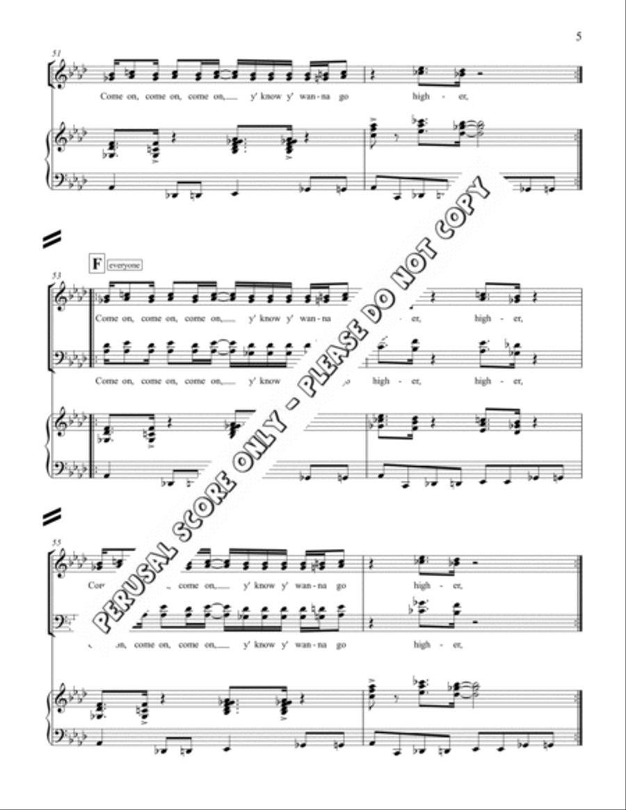 Lift Your Voices Higher Lift Your Voices Higher 4-Part scores gallery preview page 6
