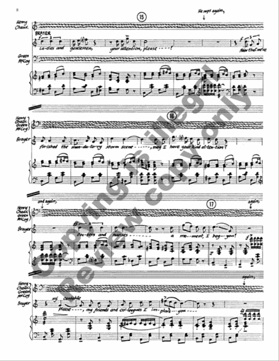 The System Choir scores gallery preview page 8