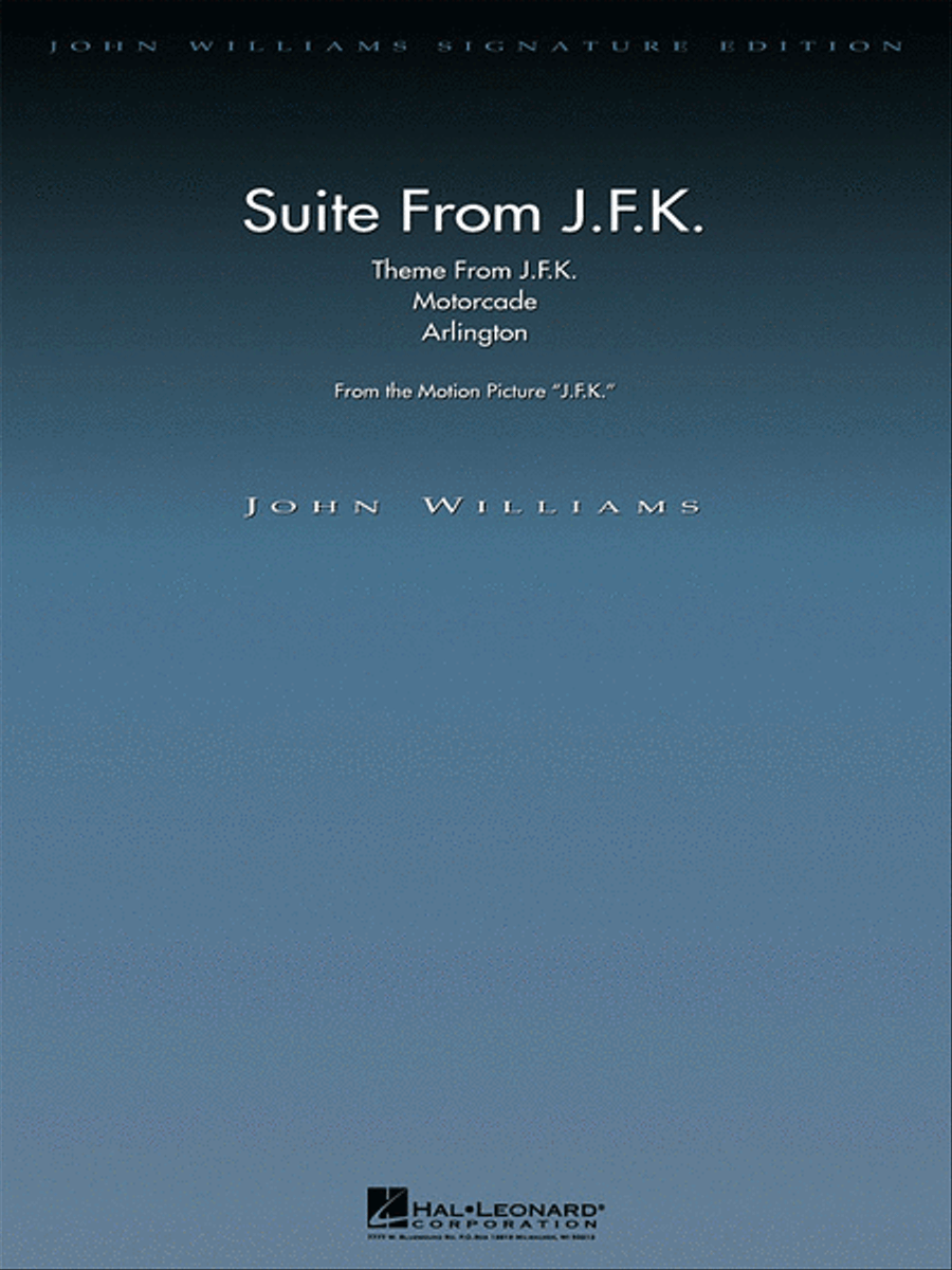 Suite from J.F.K. Full Orchestra scores gallery preview page 1