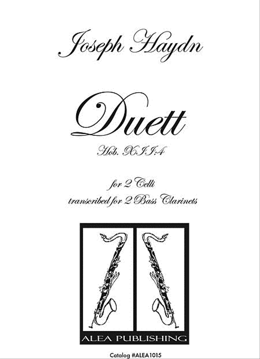 Duet Clarinet Duet scores gallery preview page 1