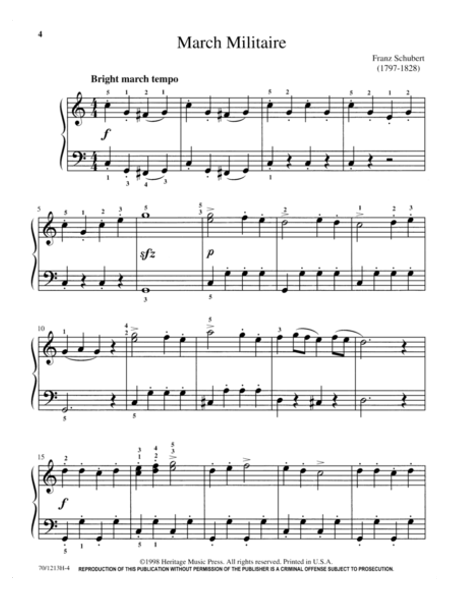 Mastering Melodies: Favorite Classics Piano Solo scores gallery preview page 4