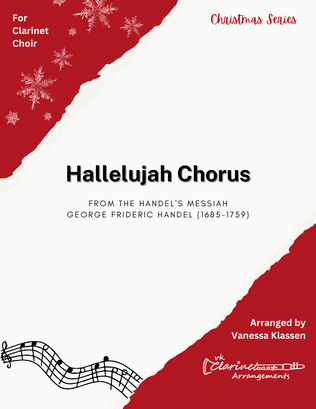 Hallelujah Chorus from Handel's Messiah for Clarinet Choir