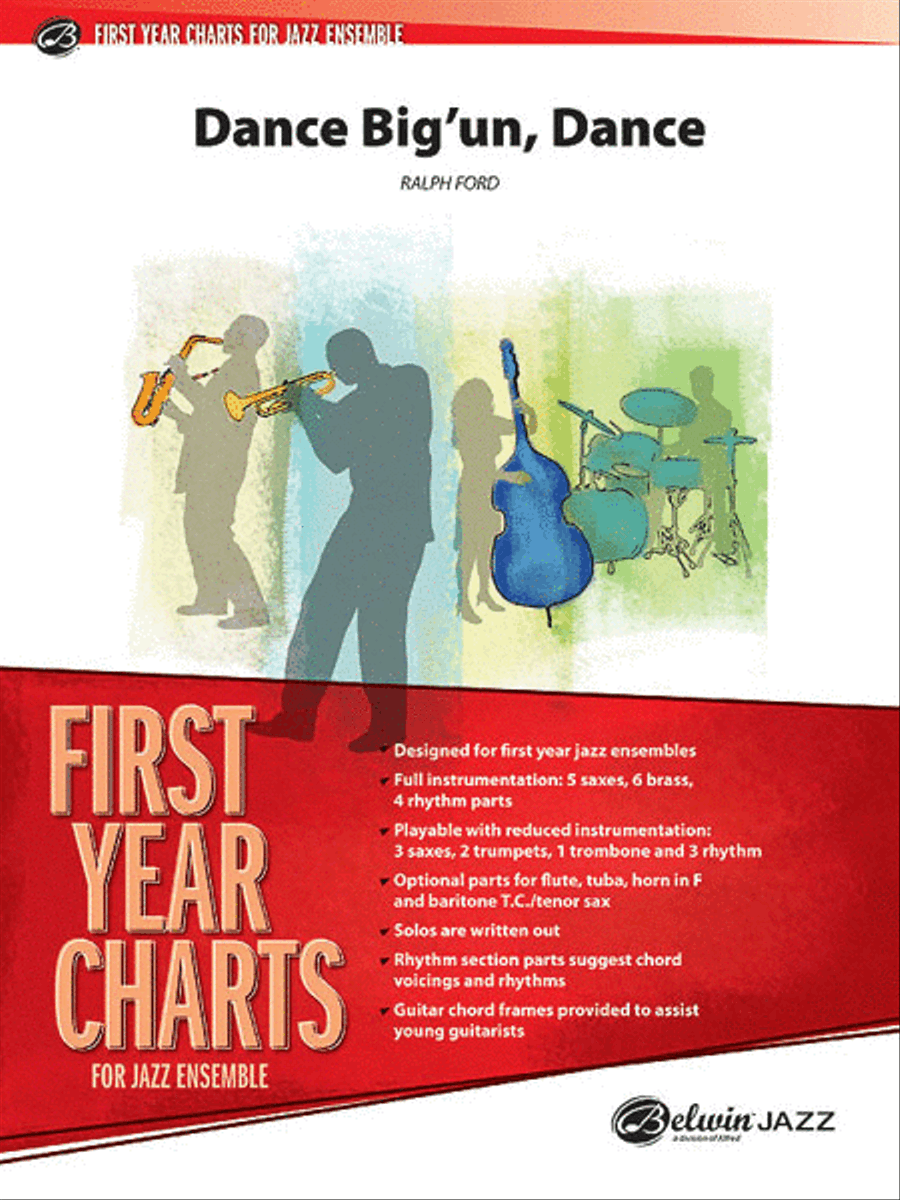 Dance Big'un Dance Dance Big'un Dance Jazz Ensemble scores gallery preview page 1