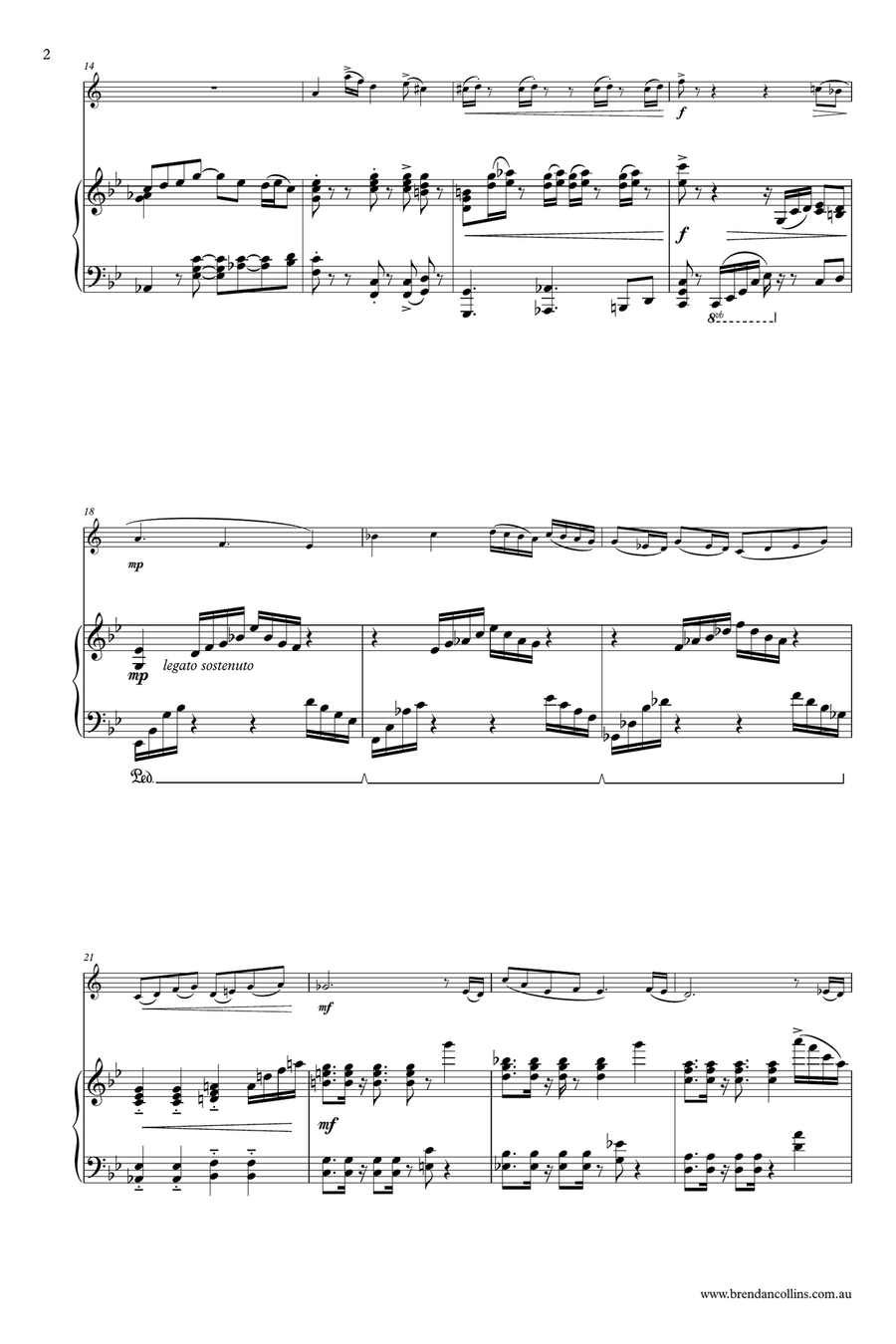 Jose Suite Trumpet Solo scores gallery preview page 2