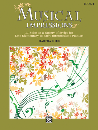 Book cover for Musical Impressions, Book 2
