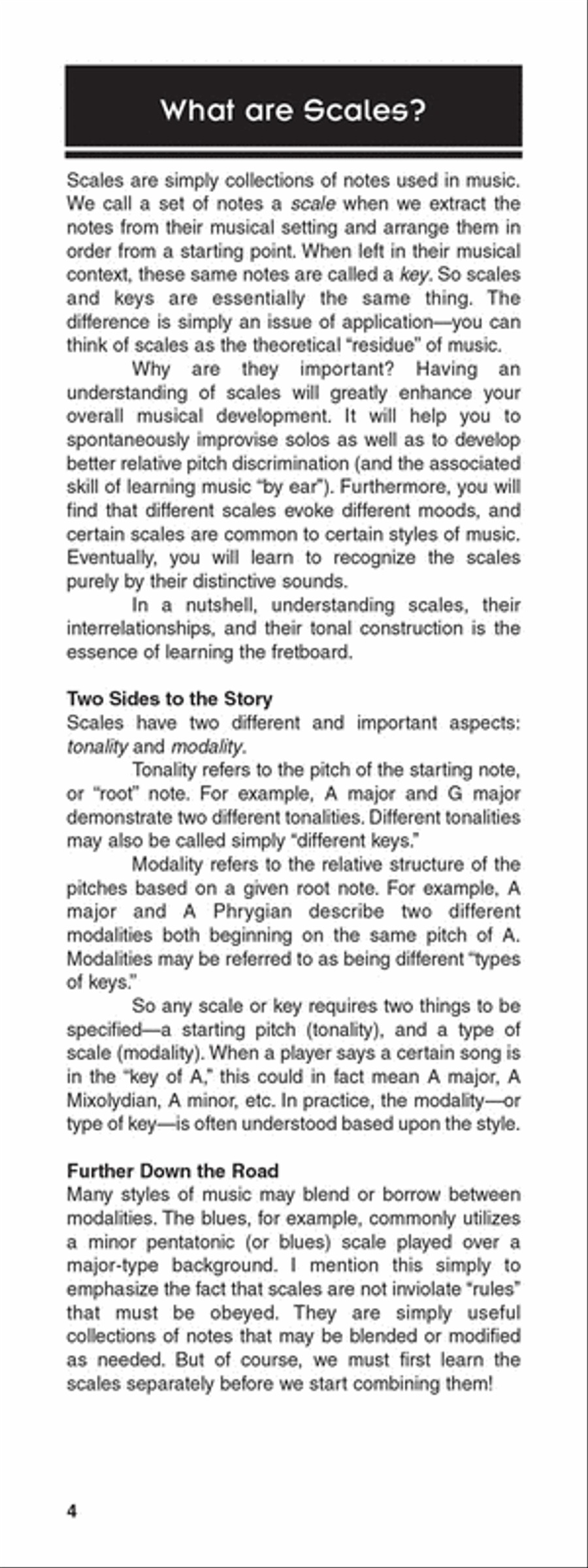 The Ultimate Scale Book Guitar Tablature scores gallery preview page 3
