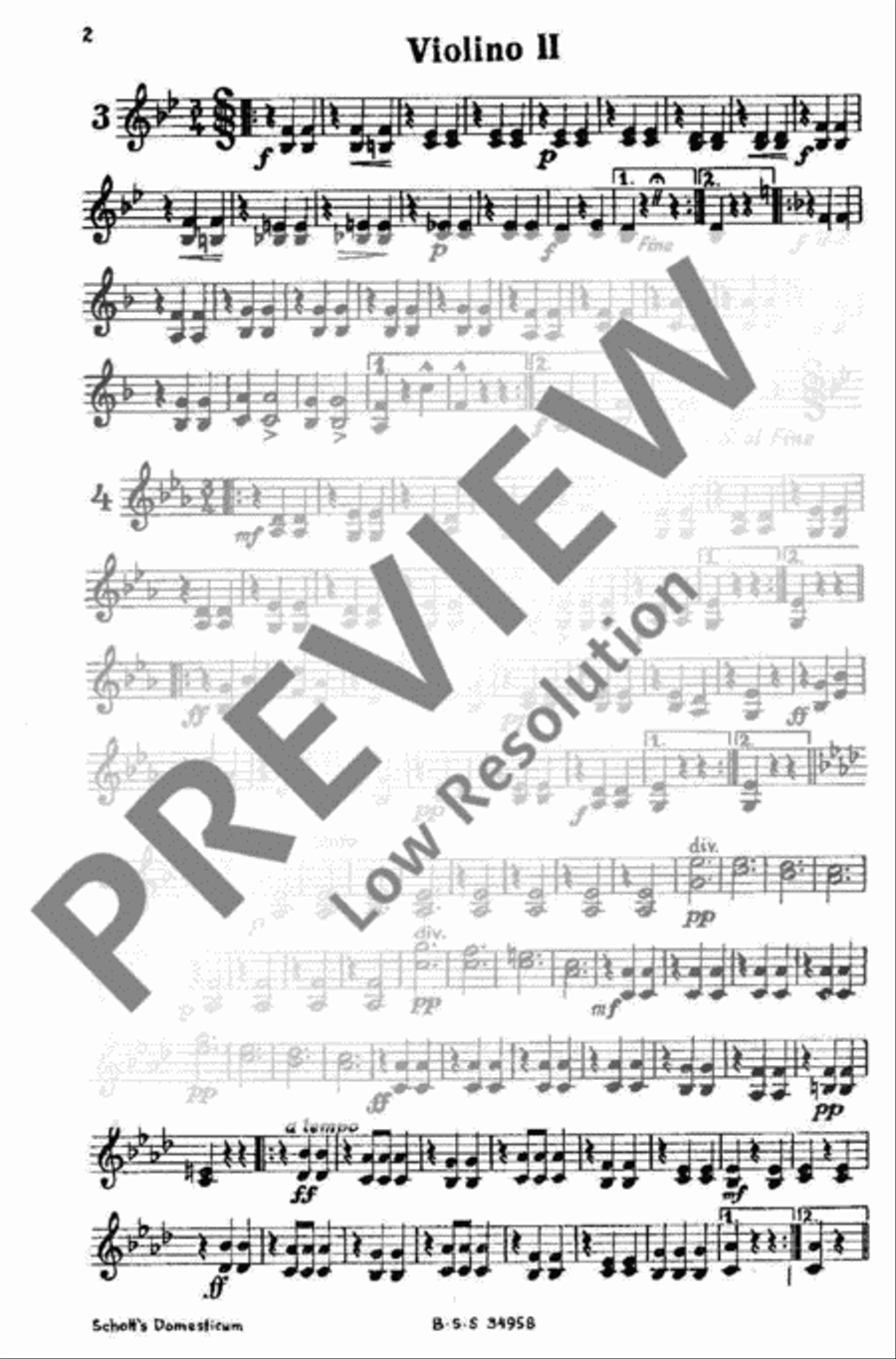 Dorfschwalben aus Österreich Oboe scores gallery preview page 3