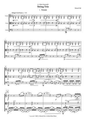String Trio (Op. 23) – Score