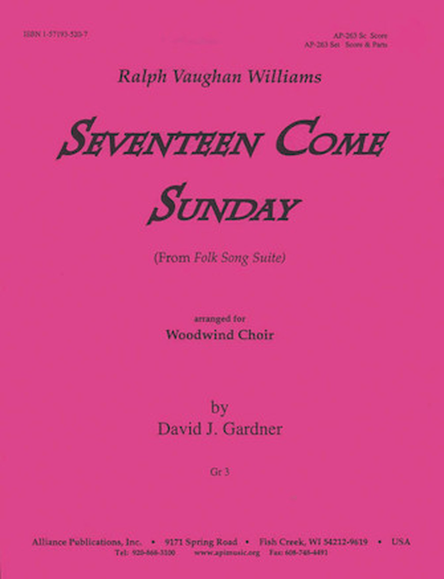 Seventeen Come Sunday - Ww Chr