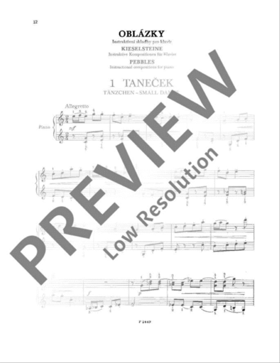 Fairytales and Pebbles Fairytales and Pebbles Piano Solo scores gallery preview page 13