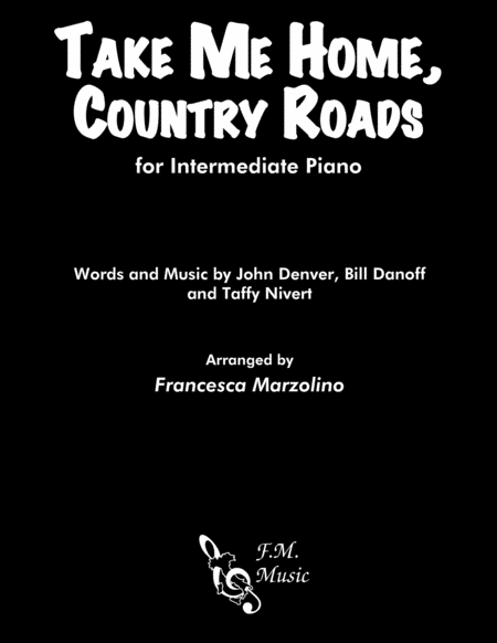 Take Me Home, Country Roads (Intermediate Piano) image number null