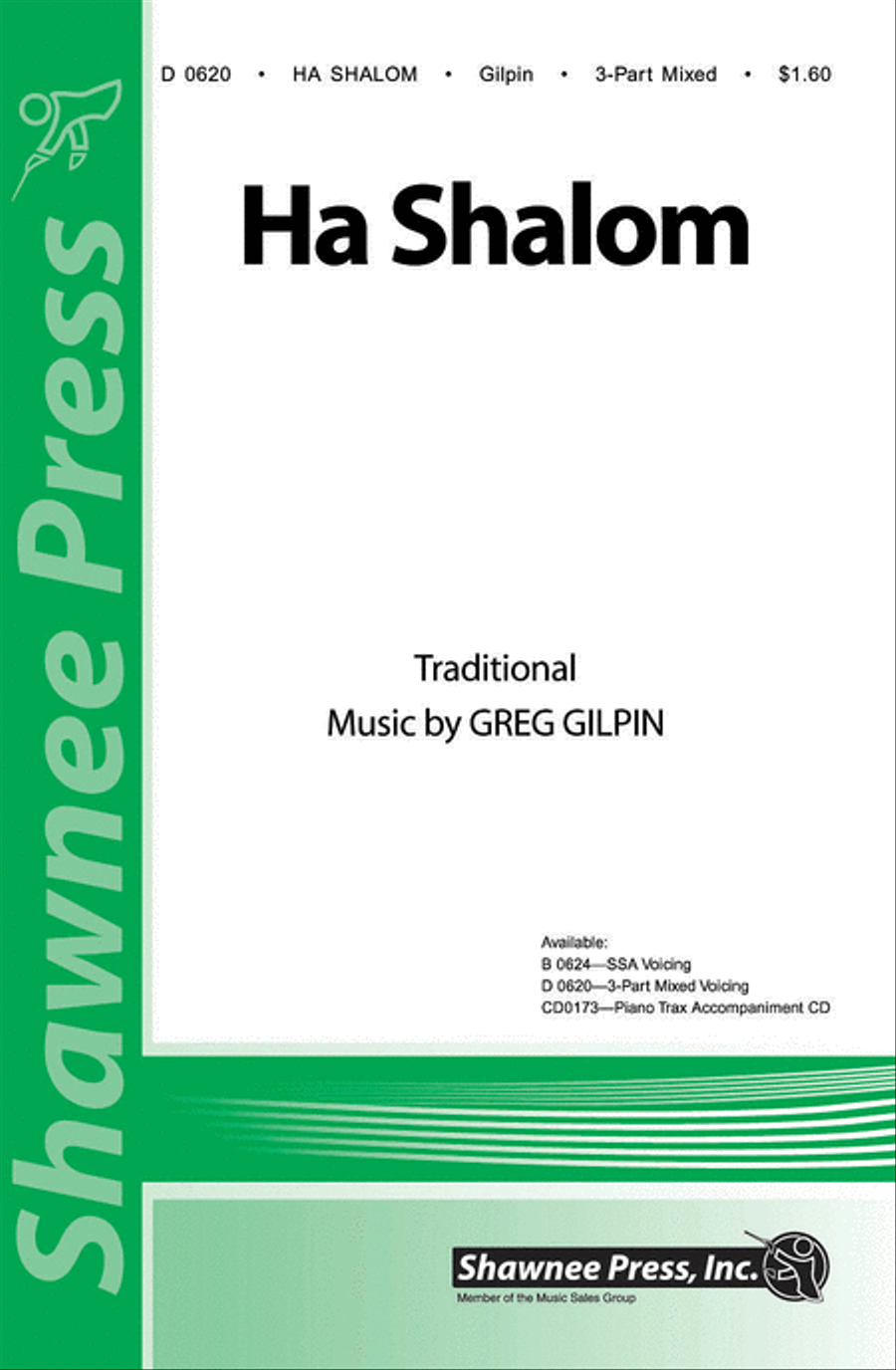 Ha Shalom 3-Part scores gallery preview page 1