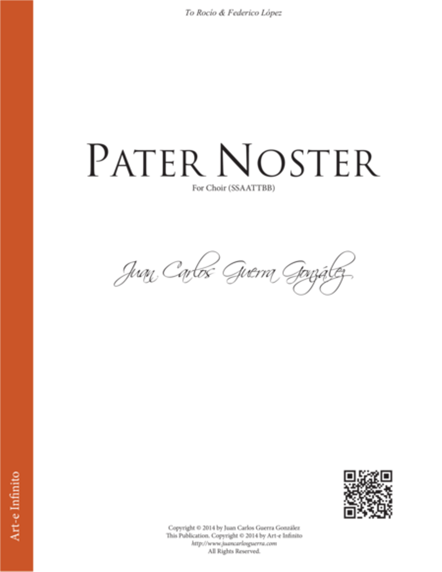 Pater Noster (SSAATTBB) SSAATTBB scores gallery preview page 1