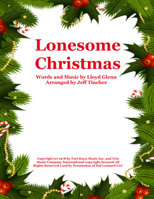 Book cover for Lonesome Christmas