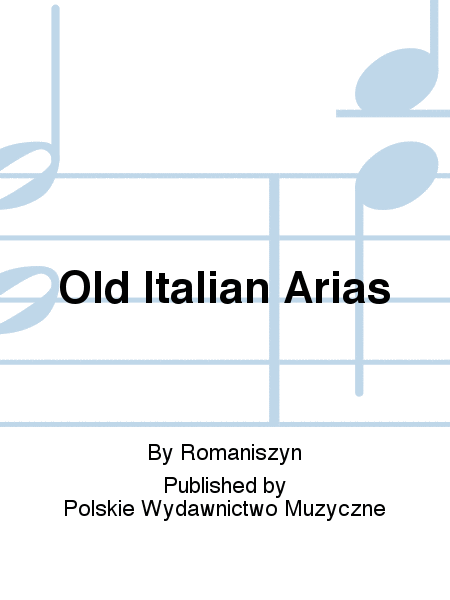 Old Italian Arias