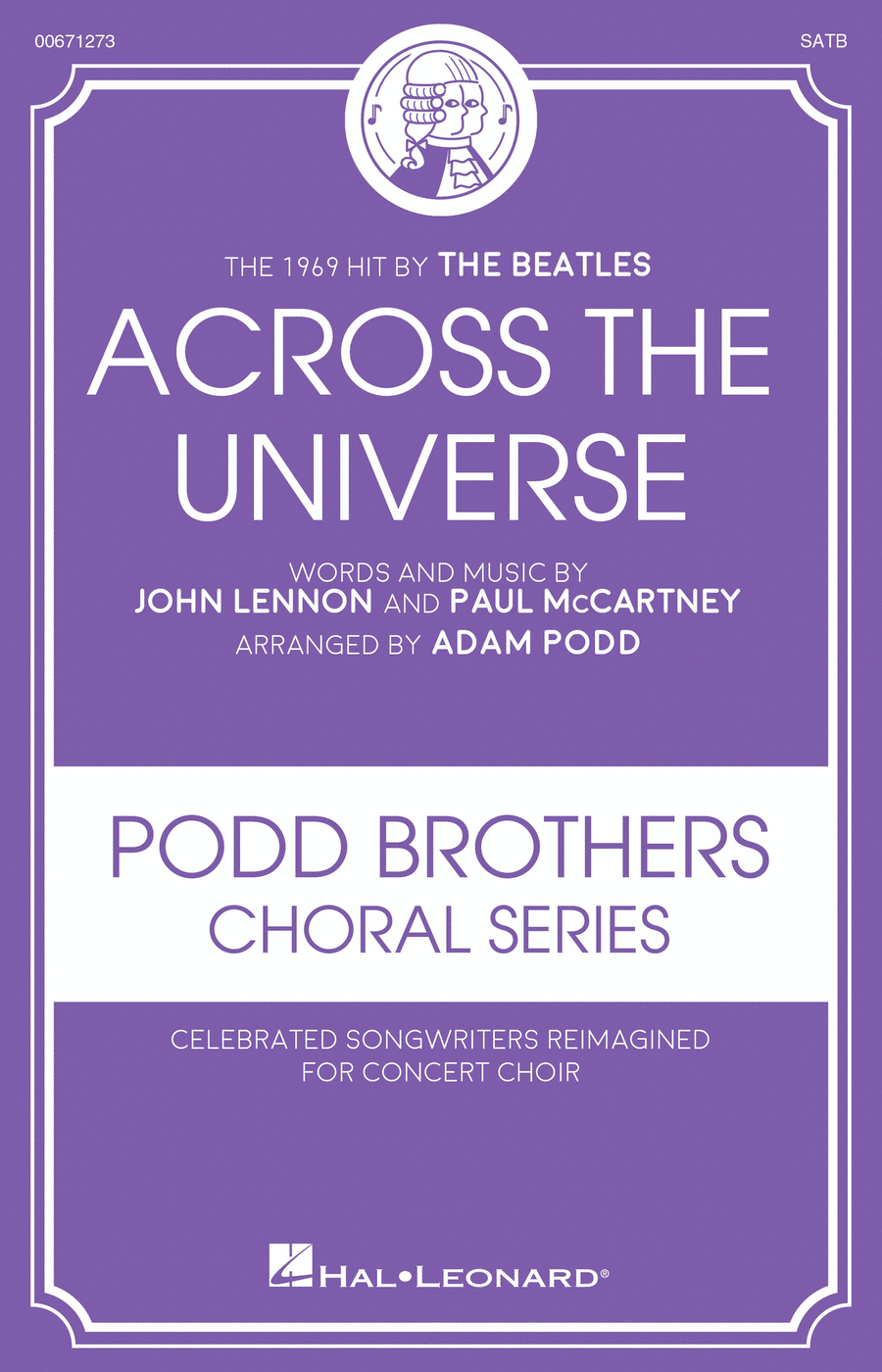 Across the Universe 4-Part scores gallery preview page 1