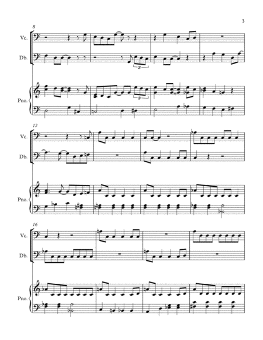Baby, It's Cold Outside Set of Parts scores gallery preview page 3