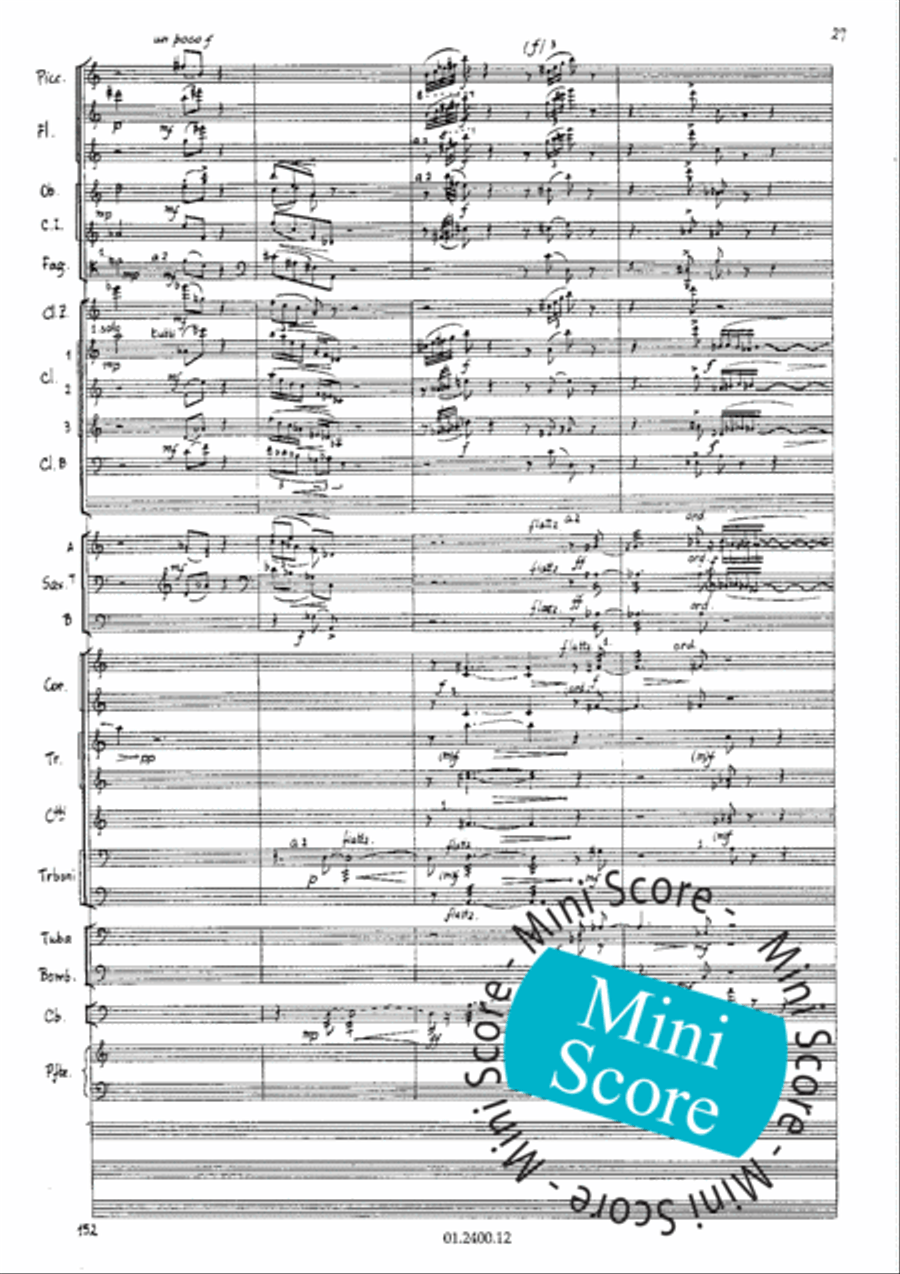 Aratoro I Aratoro I Concert Band scores gallery preview page 31