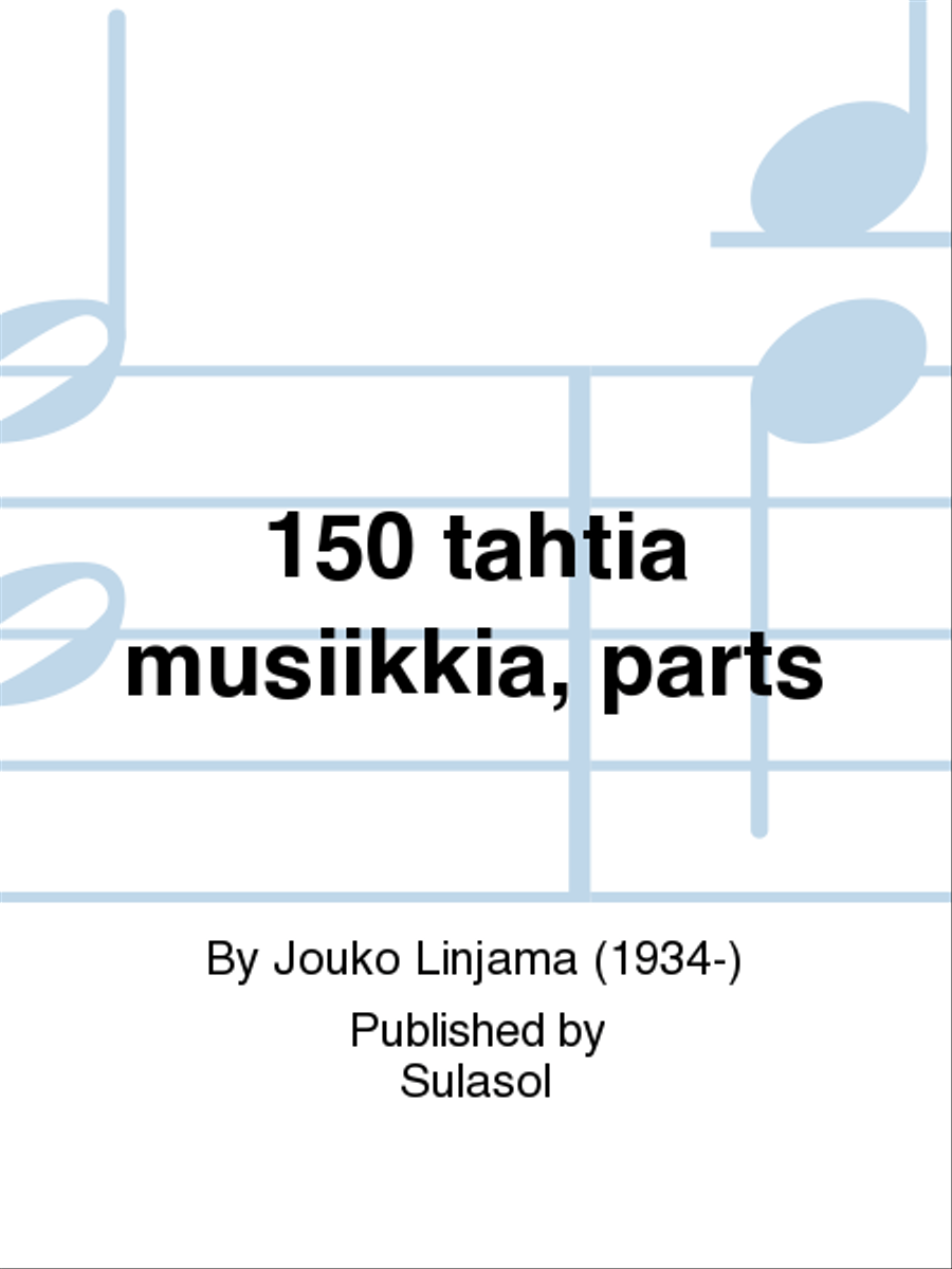 150 tahtia musiikkia, parts School and Community scores gallery preview page 1