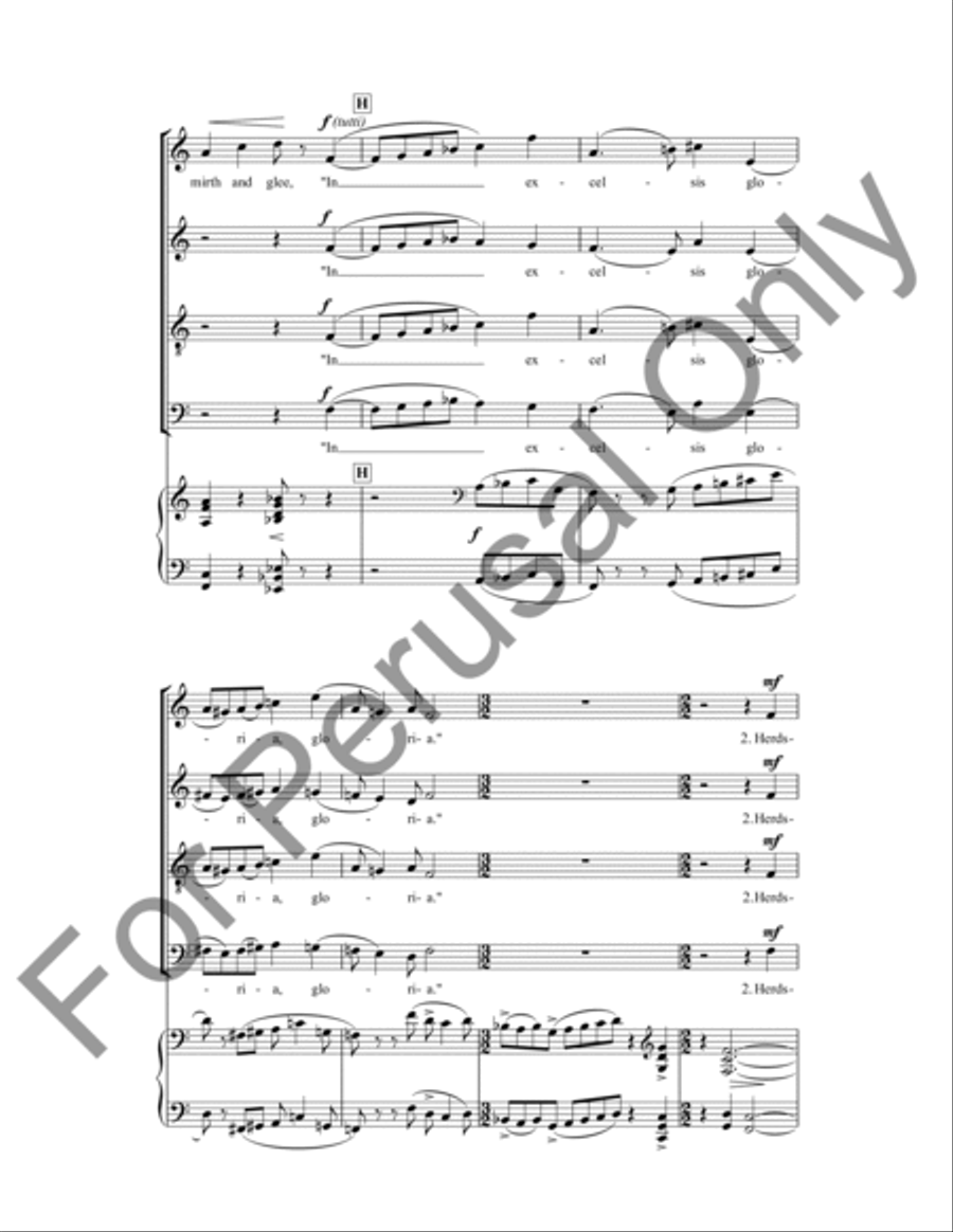 Carol Trilogy 4-Part scores gallery preview page 16