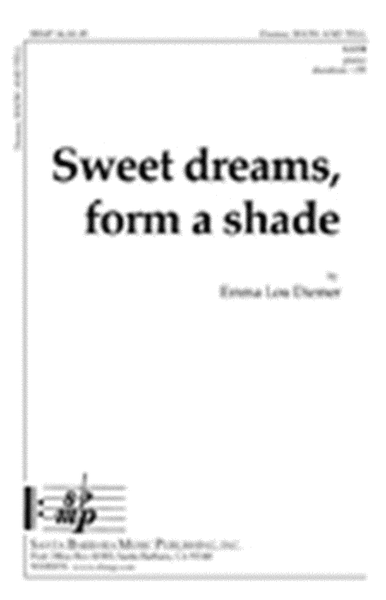 Sweet dreams, form a shade - SATB Octavo image number null