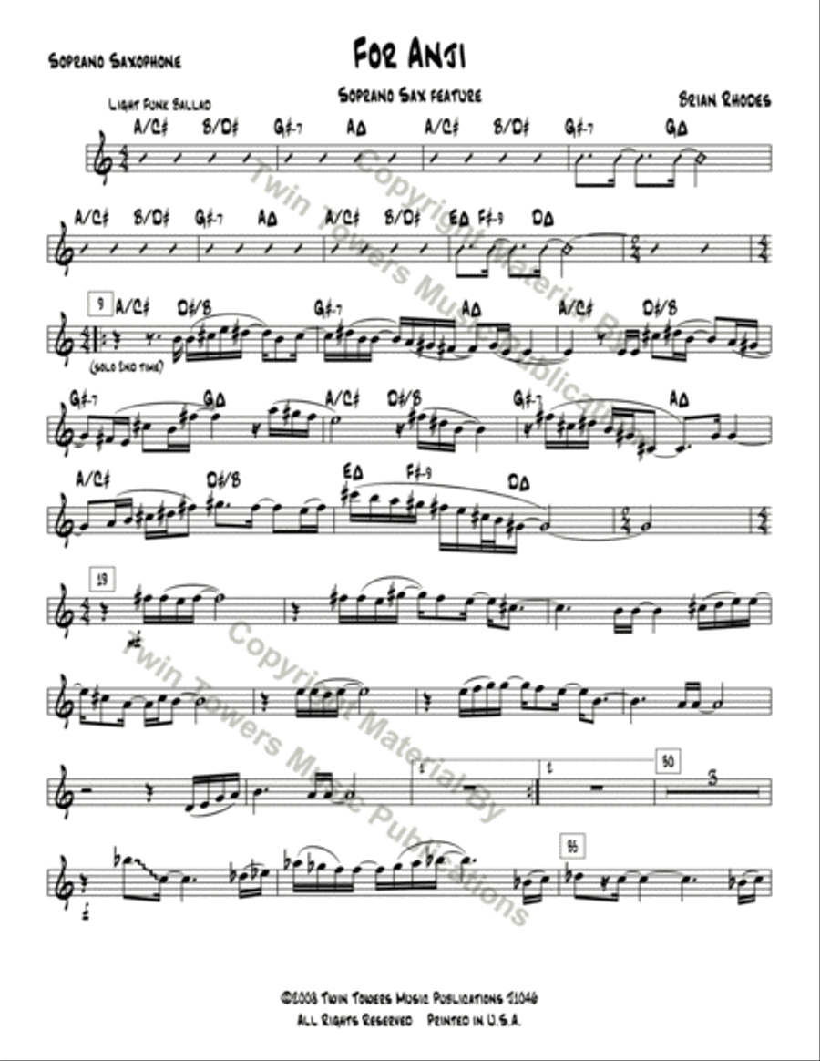 For Anji Jazz Ensemble scores gallery preview page 18