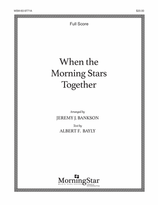 When the Morning Stars Together (Downloadable Full Score)