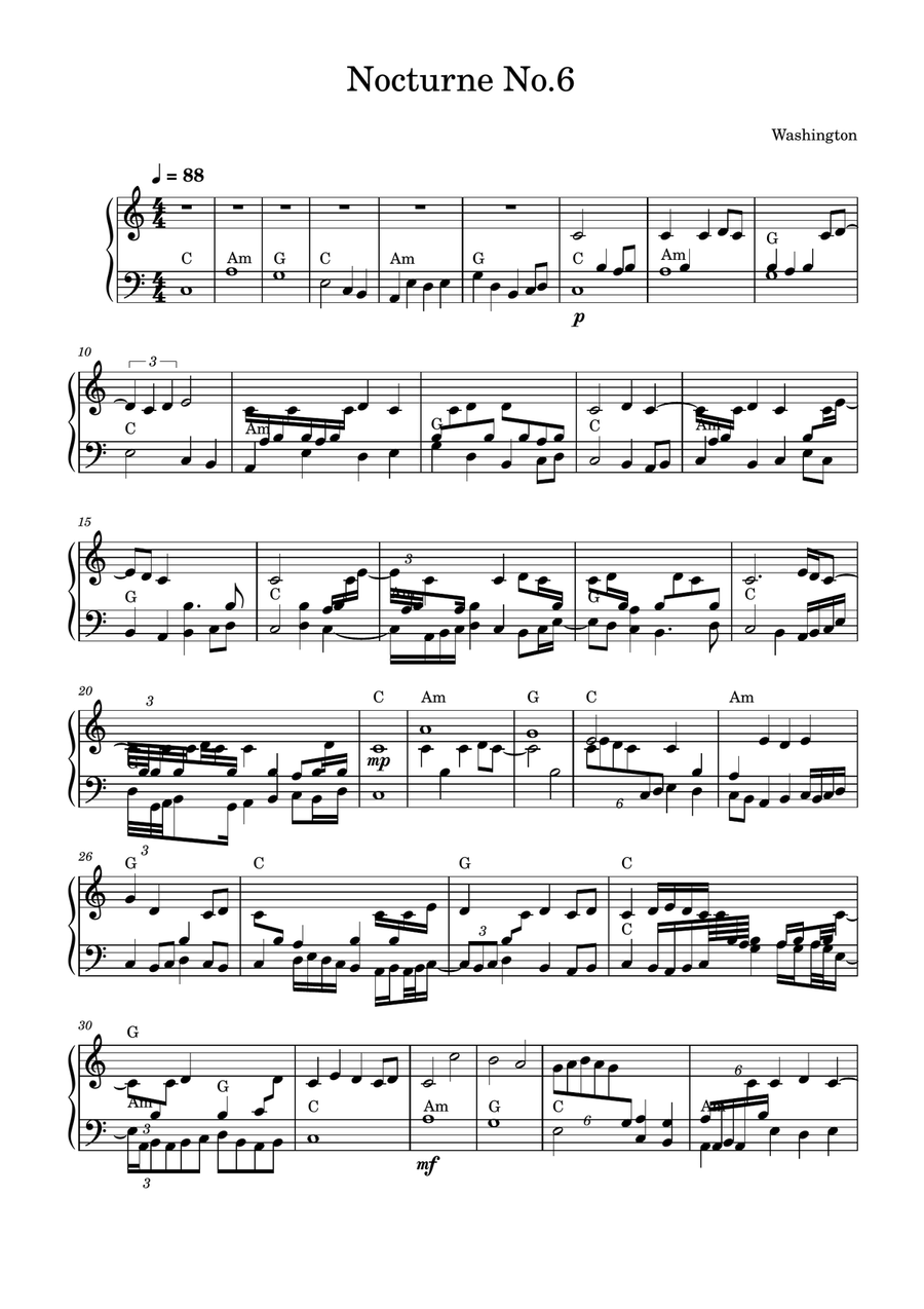 Modern Treatise on Contrapuntal Harmony Piano Solo scores gallery preview page 5