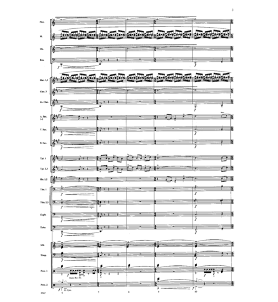 Skyscapes Skyscapes Concert Band scores gallery preview page 3