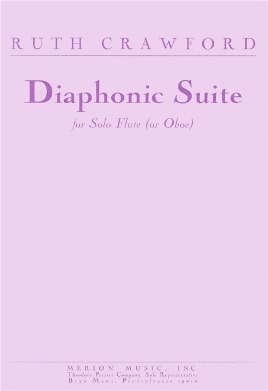 Diaphonic Suite No. 1 Chamber Music scores gallery preview page 1