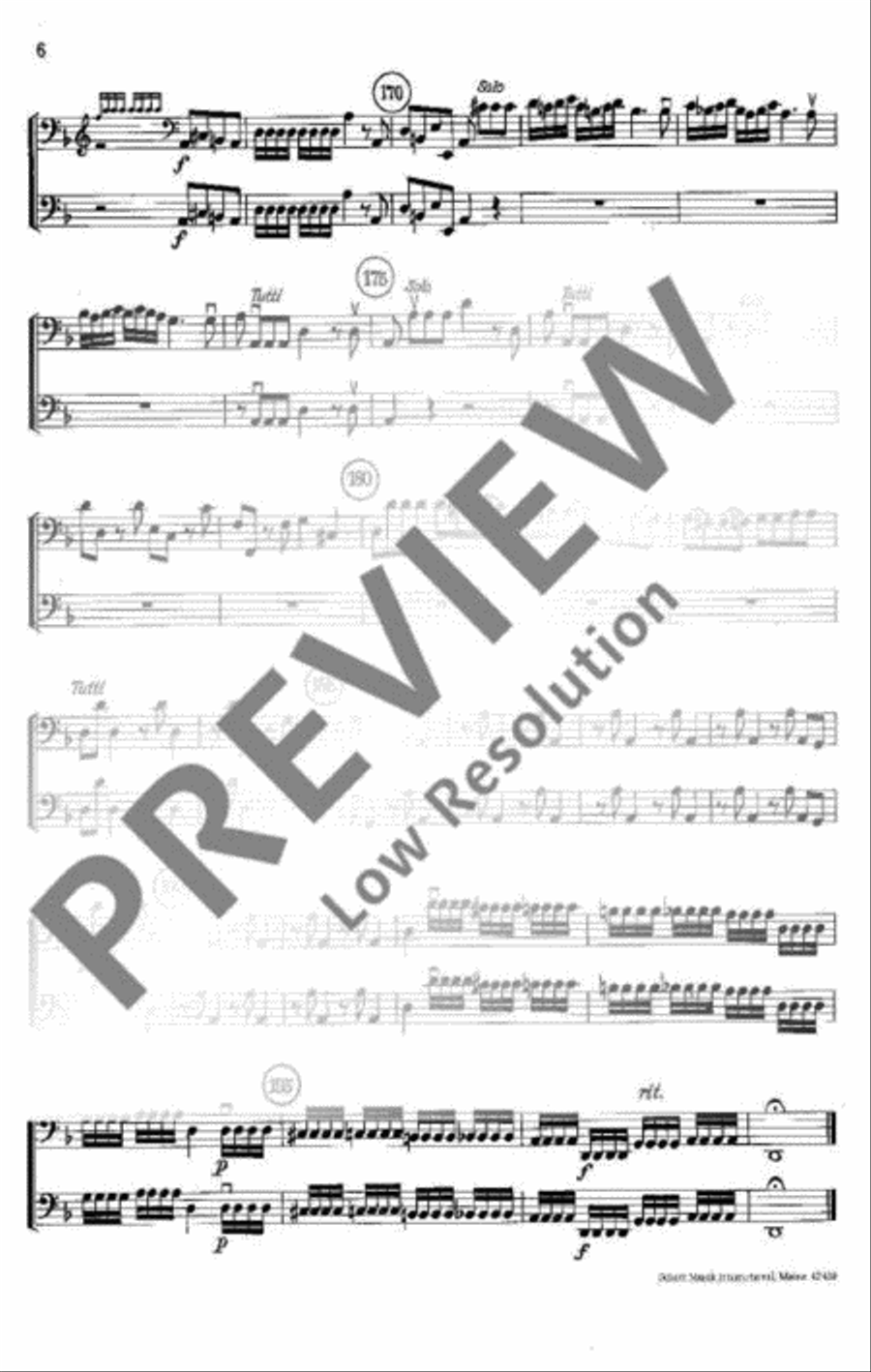 L'Estro Armonico L'Estro Armonico Violin scores gallery preview page 21