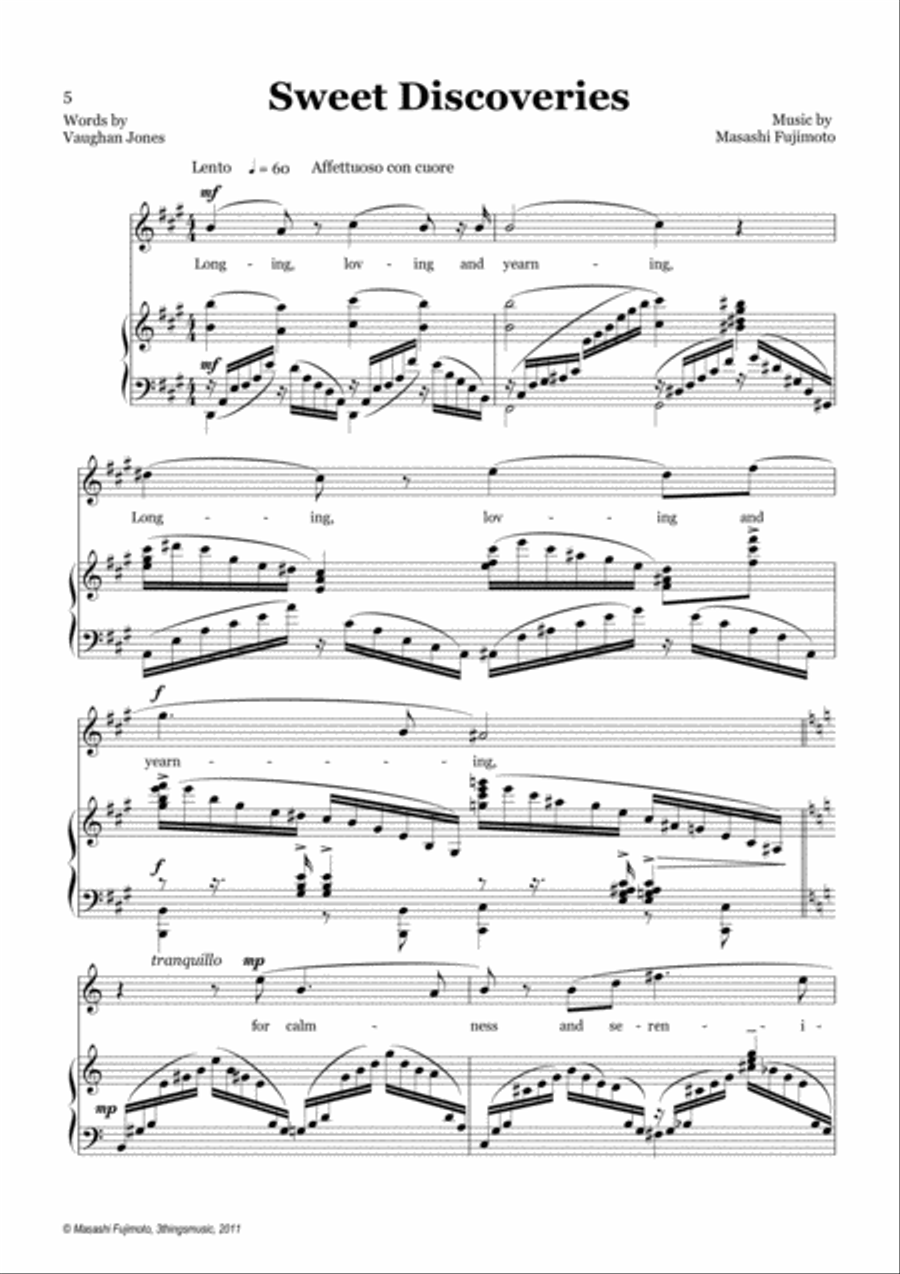 Sweet Discoveries Tenor Voice scores gallery preview page 1